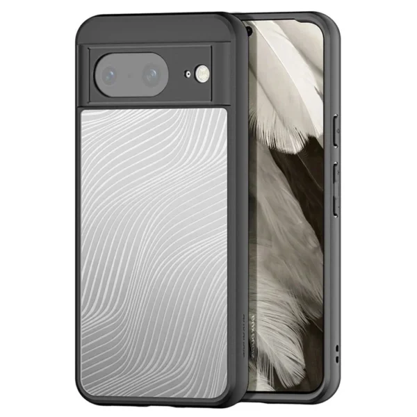 Second image of DUX DUCIS Aimo Series for Google Pixel 8 Matte Phone Case TPU+PC Smartphone Cover (REACH Certification) - Black
