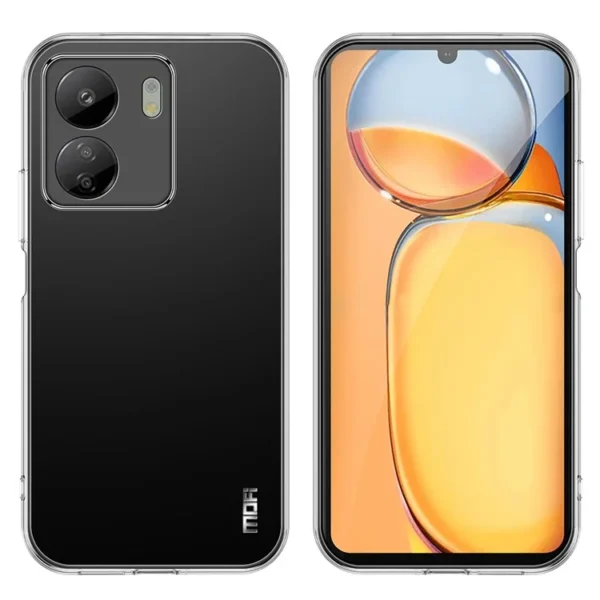 Second image of Clear Phone Case for Xiaomi Redmi 13C 4G / Poco C65 4G Slim-Fit TPU Phone Shell Cover