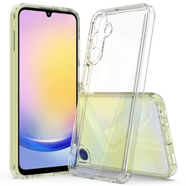 For Samsung Galaxy A25 5G (Global) (161.0 x 76.5 x 8.3mm) Acrylic+TPU Clear Case Scratch-Resistant Phone Cover