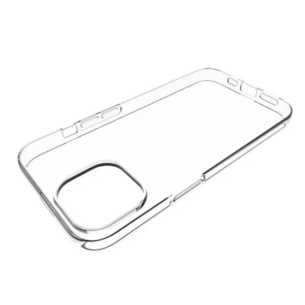 Second image of For iPhone 15 Plus Anti-Scratch Cell Phone Case Glossy Waterproof TPU Smartphone Cover