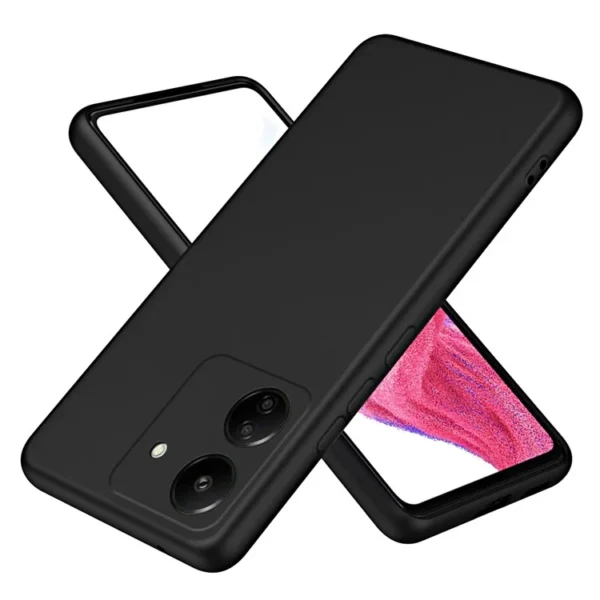 For Xiaomi Redmi 13C 4G / Poco C65 4G 2.2mm Phone Case Cover - Black