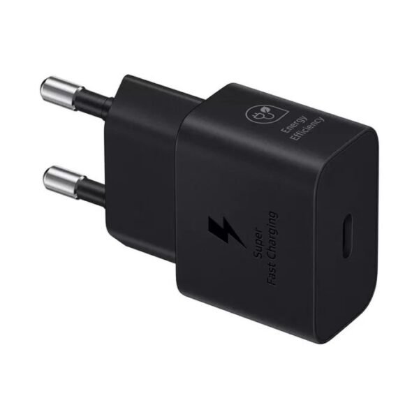 Second image of Samsung Travel Charger 25W EP-T2510X PD 3.0 with Type-C to Type-C cable (1m) Black EU (EP-T2510XWEGEU)