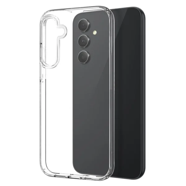Second image of Samsung Galaxy A55 5G TPU Case Phone Cover with Tempered Glass