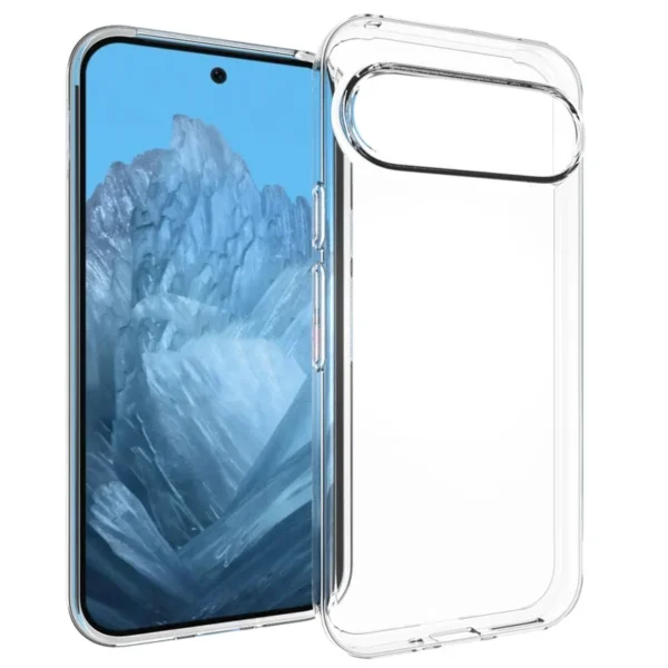 Google Pixel 9 Clear Phone Case Back Cover Watermark-Free