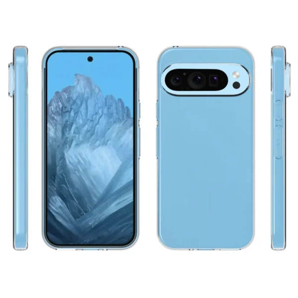 Second image of Google Pixel 9 Pro Clear Phone Case Back Cover Watermark-Free