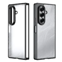 Samsung Galaxy Z Fold7 5G Case DUX DUCIS Aimo Series TPU+PC Matte Drop-proof Phone Cover (REACH Certification) - Black2