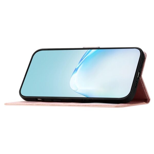 Second image of Samsung Galaxy A16 Wallet Leather Stand Cover - Rose Gold