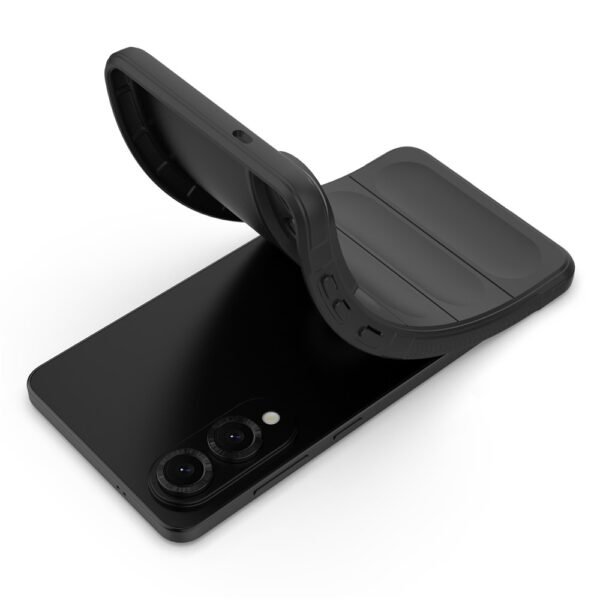 Second image of Samsung Galaxy S25 EDGE Rugged Phone Back Cover - Black