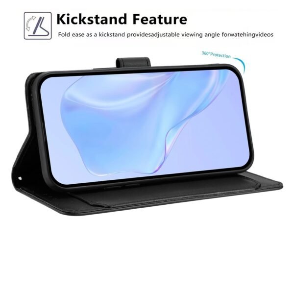 Second image of Samsung Galaxy A16 Wallet Leather Stand Cover - Black