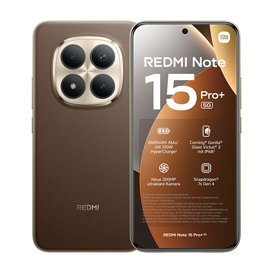 Xiaomi Redmi Note 15 Pro Plus 5G 256GB Ram 8GB Dual Sim - Brown