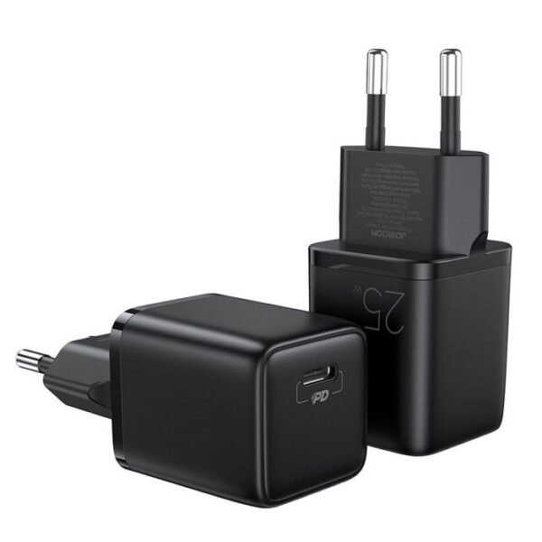 Second image of Joyroom Travel Charger Mini Type-C, PPS, PD 25W, Black
