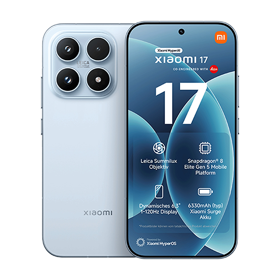 Xiaomi 17 5G 256GB Ram 12GB Dual Sim Blue