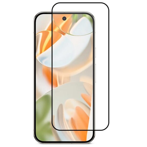 For Google Pixel 10a Screen Protector 0.18mm High Aluminium-Silicon Glass Film Support Fingerprint Unlock - Black