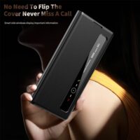 Samsung Galaxy Z Fold7 5G Case Smart View Window Leather Phone Cover - Black 3