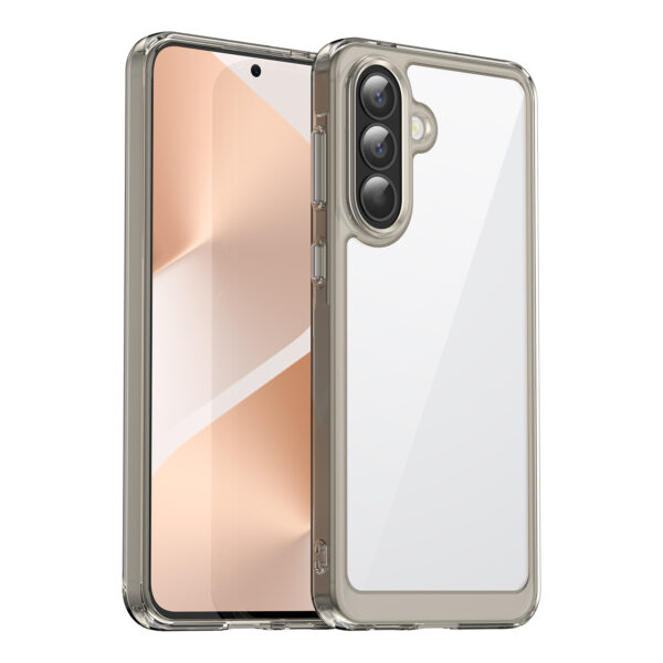 Samsung Galaxy A57 5G Phone Case XC Series  Cover with Tempered Glass Grey
