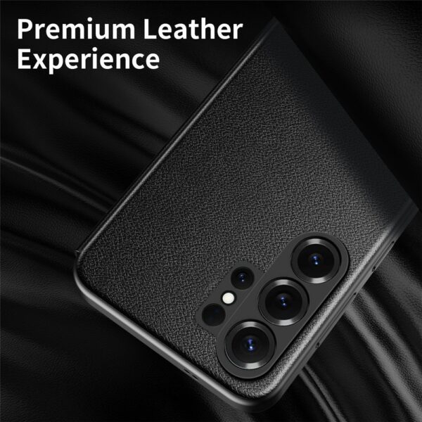 Second image of Samsung Galaxy A57 5G Case Smart View Window Leather Phone Cover - Black